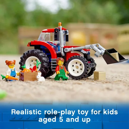 Miniatura 6 de LEGO City Grandes Vehículos Tractor 60287 - Juego de juguetes de construcción para niños, niñas y niños a partir de 5 años (148 piezas)