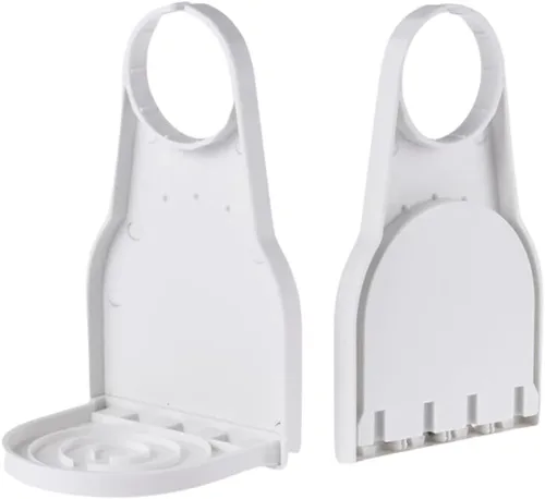 Miniatura 5 de Paquete de 2 soportes para vasos de detergente para ropa sucia, atrapador de goteo de detergente, no más desorden ni fugas y goteos para lavandería