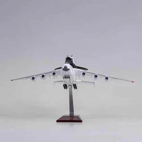Miniatura 2 de Modelo de avión grande, modelo 1/200 Ucrania Antonov 225, modelo de avión de resina, modelo de avión de transporte, para colección de entusiastas
