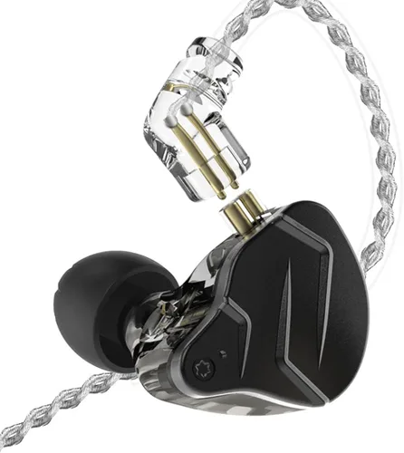 Miniatura 37 de KZ ZSN Pro X - Auriculares intraurales de monitor 1BA 1DD, auriculares con cable HiFi, para deportes, videojuegos, compatibles con teléfono, PC