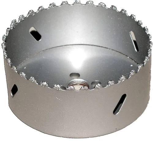 Miniatura 52 de Sierra de agujero HSS con mandril piloto de 2 piezas de alta velocidad para perforar madera y acero, broca de 1/4" de diámetro y eje, broca piloto