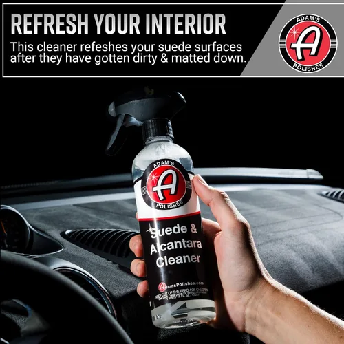 Miniatura 3 de Limpiador de Gamuza Adam's (16 oz) - Limpiador Profesional Automotriz de Micro-Gamuza Para Interiores de Automóviles, Tapicería, Zapatos, Ropa