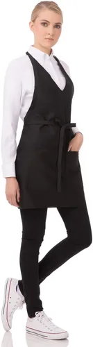 Miniatura 2 de Chef Works - Delantal unisex con cuello en V
