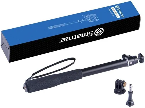 Miniatura 5 de Smatree 36.6 pulgadas extensible de aluminio selfie palo/monopie compatible para DJI OSMO 360/Osmo Action 6/Insta360 X5/Ace, para Gopro Max 2/Lit