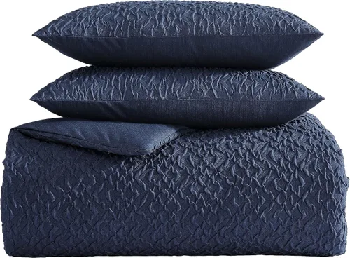 Miniatura 5 de Nautica - Juego de funda de edredón tamaño King, ropa de cama de microfibra suave y acogedora con fundas a juego, decoración del hogar para todas