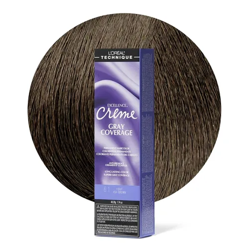 Miniatura 15 de L'Oréal Technique Excellence Crème Permanent Hair Color Long-Lasting Hair Dye Rich Formula with No-Drip Application Superb Gray Coverage For