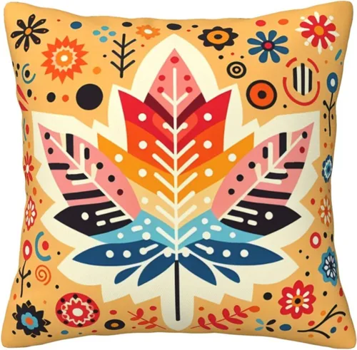 Miniatura 22 de Almohada de terciopelo con estampado de puntos de leopardo rosa y naranja, juego para el hogar, cómoda decoración de cama cuadrada, sofá al aire