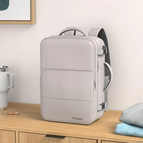 Miniatura 2 de Taygeer Mochila Bolso para Laptop para Mujeres, Mochila para Artículos Esenciales Universitarios con Compartimento para Laptop de 15.6 pulgadas
