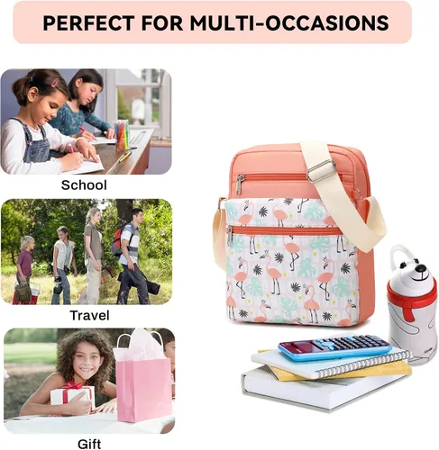Miniatura 2 de mygreen Juego de bolso cruzado pequeño para niñas adolescentes, bolsas de mensajero pequeñas para niños de 9 a 10 años, regalos