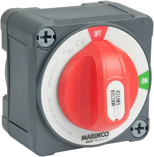 BEP Marinco Power Products Pro Installer - Interruptor de batería de encendido/apagado con montaje en EZ