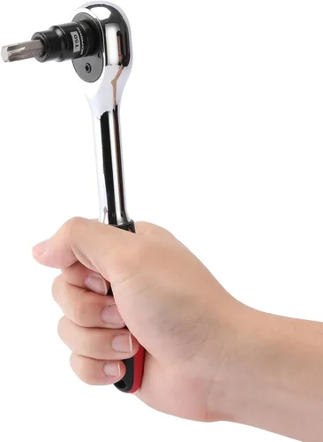 Miniatura 5 de MIXPOWER Juego de 25 puntas y dados Torx, 13 puntas de estrella (T8- T60) y 12 enchufes E-Torx (E4-E22), juego de mecánico de automóviles