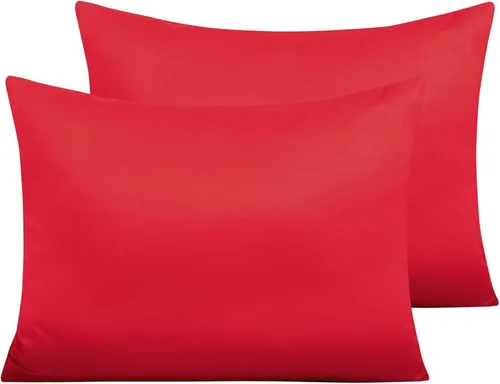 Miniatura 26 de NTBAY - Fundas de almohada de satén con cremallera, súper suaves y lujosas fundas de almohada Negro