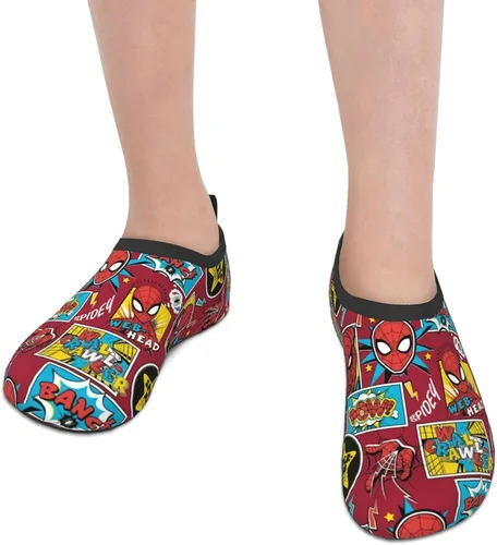 Miniatura 5 de Cool Superheros Zapatos de agua para niños ligeros antideslizantes piel de agua descalza deportes de natación playa piscina para niños y niñas