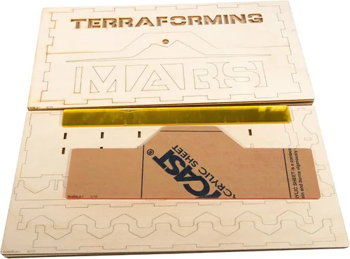 Miniatura 3 de The Broken Token Mejora de caja (carcasa de caja + bandejas de azulejos) compatible con Terraforming Mars