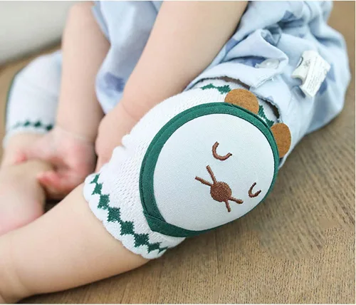 Miniatura 4 de Angzhili - Rodilleras de bebé para gatear, unisex para bebé que gatea, antideslizante, funda protectora de seguridad
