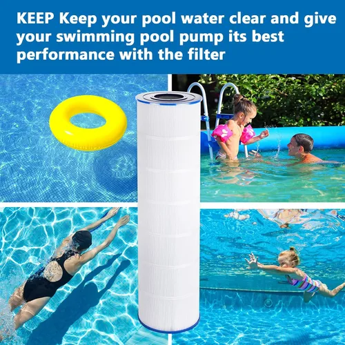 Miniatura 7 de PELLUCID Filtro de piscina compatible con Jandy CS250, Unicel C-8425, R0462500, PJANCS250, Unicel C-8418, Filbur FC-0824, cartucho de filtro de 250