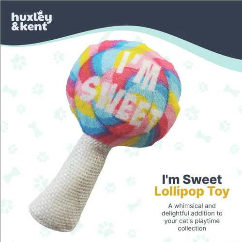 Miniatura 2 de Huxley & Kent Juguete de Peluche para Gatos - Juguete Interactivo de Hierba Gatera para Gatos y Gatitos - Suave con Crujido y Hierba Gatera