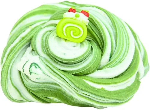 Miniatura 2 de Matcha Ice Cream Slime Slime hecho a mano Slimes de hipocampo (4 onzas)