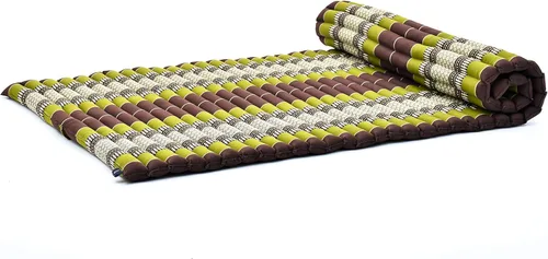 Miniatura 19 de Leewadee - Colchón plegable - Futón japonés enrollable -Alfombra de tatami triple pliegue - Cama de piso para invitados - Colchón de camping