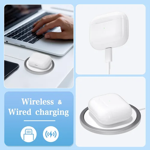 Miniatura 3 de Funda de carga inalámbrica de repuesto para AirPods de 3ª generación, fundas de carga inalámbricas para AirPod 3, solo compatibles con fundas