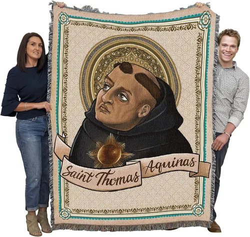 Miniatura 12 de Pure Country Weavers Manta de San Juan Diego, patrón de los pueblos indígenas, manta de tapiz de regalo religioso tejida de algodón, fabricada
