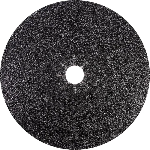 Miniatura 8 de Mercer Industries 427060 Disco de lijado de carburo de silicio para piso, respaldo de tela, 17" con agujero de 2", grano 60X, paquete de 20