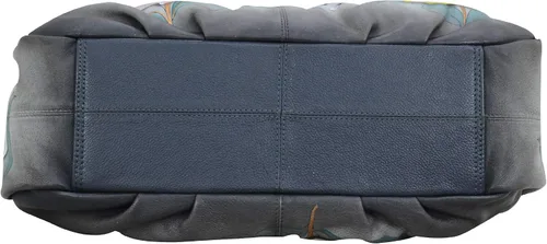 Miniatura 2 de Anna by Anuschka Bolso Hobo fruncido para mujer piel auténtica