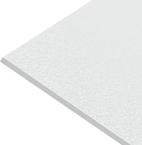 KASTLITE Frost Glaze - Paneles de iluminación acrílica | Hojas difusoras de plexiglás esmeriladas texturizadas de 21.75 x 45.75 x 0.080 pulgadas |