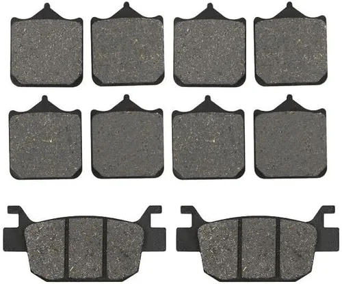 Miniatura 2 de Pastillas De Freno De Motocicleta Discos Delantero Trasero Para BENELLI TRK502 TRK502X TRK 502 BJ500 BJ500GS-A Eoncino 500 (Color : 1 Par Trasero)