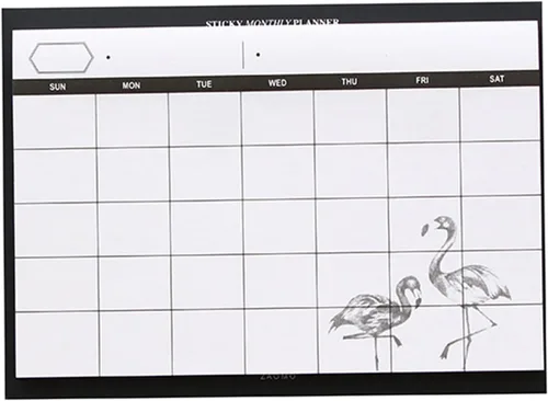 Miniatura 3 de Planificador de horario, bloc semanal, calendario mensual, organizador de tareas, libro de pared, escritorio, bloc de notas, planificación, día