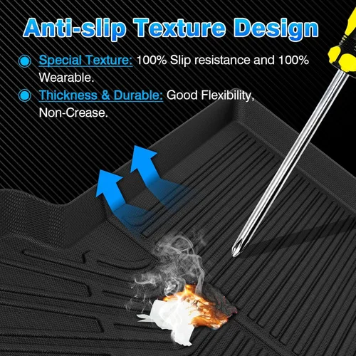 Miniatura 5 de 4Runner Cargo Liner - Tapete para maletero para Toyota 4Runner 2003-2009, tapete de carga para todo tipo de clima para accesorios 4Runner, tapetes