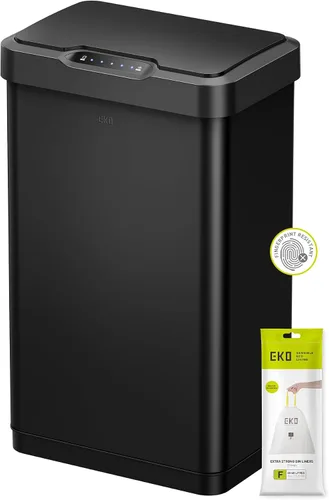 Miniatura 21 de EKO EcoSmart - Basurero de cocina alto y grande, 80L/21.1 G de alta capacidad, cubo de basura con sensor de movimiento cuadrado suave sin contacto