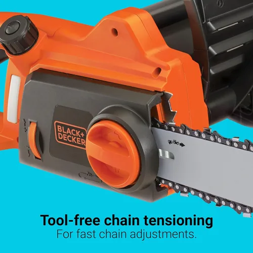 Miniatura 4 de BLACK+DECKER CS1216 motosierra con cable de 12 A y 16 pulgadas