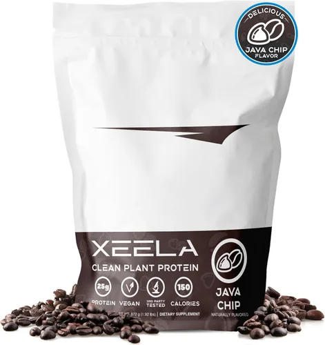 Miniatura 8 de XEELA Proteína vegana en polvo a base de plantas, probada independientemente, 0.88 onzas de alto contenido en proteínas, proteína de guisante