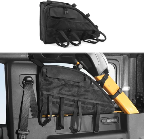 Miniatura 9 de Bolsas de almacenamiento para maletero trasero de 2 puertas para Ford Bronco 2021 2022+ 2 puertas (1 unidad, parte derecha)