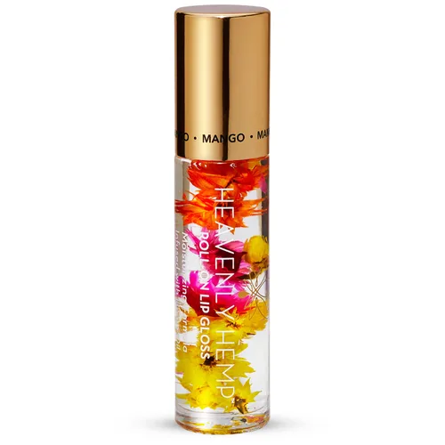 Miniatura 19 de Blossom Brillo Labial Roll on, Aceite Labial Hidratante Transparente Perfumado de Alto Brillo, No Pegajoso, Infundido con Flores Reales, Hecho