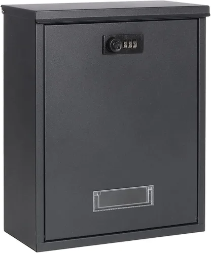 Miniatura 8 de Buzones montados en la pared con cerradura de llave, buzones con cerradura montados en la pared, buzón de correo vertical con cerradura de llave