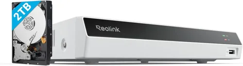 Miniatura 10 de REOLINK Grabadora de video en red de 8 canales para sistema de cámara de seguridad para el hogar, solo funciona con cámara IP REOLINK PoE