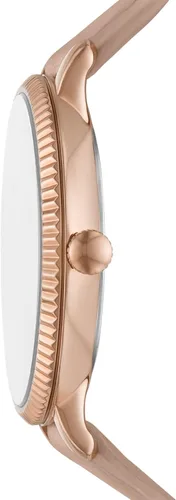 Miniatura 2 de Fossil Reloj Jacqueline de cuarzo de acero inoxidable y cuero para mujer Jacqueline ES5207 - Reloj de 3 manecillas