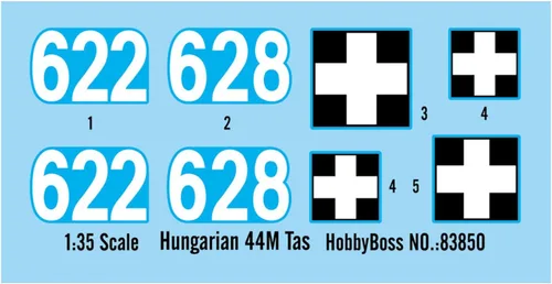 Miniatura 3 de Hobby Boss Kit de modelo húngaro 44M Tas
