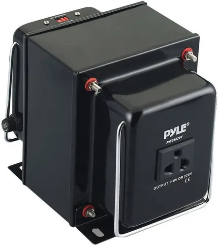 Miniatura 10 de Pyle Convertidor de Voltaje Subida y Bajada - Transformador de Voltaje Convertidor de 500 Vatios con Puerto de Carga USB, Adaptador de Corriente UK