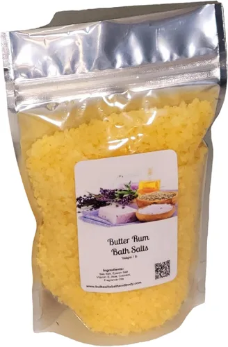 Miniatura 34 de Sales de baño Bolsa de 1 libra (16 oz.) Elige tu aroma Sal de Epsom Sal marina Baño Cuidado del cuerpo Belleza Relajación Spa