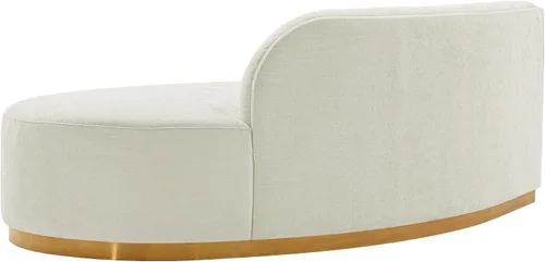 Miniatura 19 de Manhattan Comfort Daria - Sofá modular contemporáneo de 2 piezas en tapicería de lino, sofá de sala de estar de 132 pulgadas con marco de madera