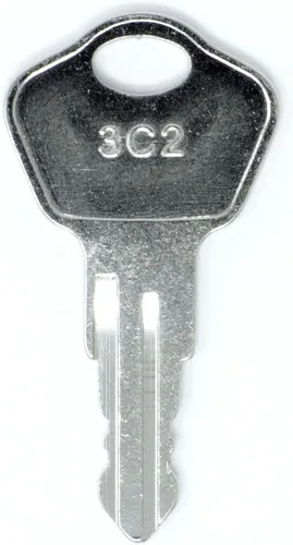 Miniatura 4 de Llaves de repuesto para Sentry Safe 1100 y 1170. 3A2, 3B2, 3C2, 3D2, 3E2, 3F2, 3G2, 3H2, 3J2, 3K2, 3M2, 3N2, 3P2, 3Q2, 3R2, 3S2, 3T2, 3U2 (3E2)