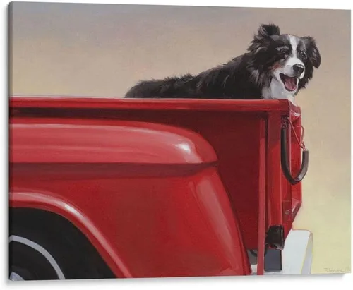 Canvas Lab | Custom Classic (ST) by Julie T. Chapman | 40 x 30 in | Canvas Print Wall Art | Cars, Transportation, Cars, Vehicles, Classic Cars |