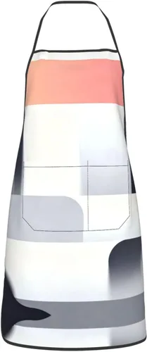 Miniatura 23 de Delantal de dos cachorros con bolsillos, delantales resistentes a las gotas de agua para mujeres y hombres, delantal ideal para uso doméstico