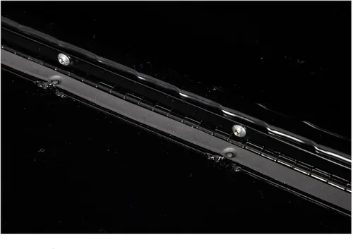 Miniatura 8 de Buyers Products 1721551 - Caja de camión de aluminio negro con tracción en diamante y tapa superior con puerta abatible, 72 x 13 x 16 pulgadas