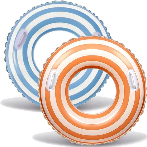 2 flotadores de piscina de frutas XL para adultos de 47 pulgadas, flotadores de piscina inflables para piscina, balsa para fiesta, agua, verano,