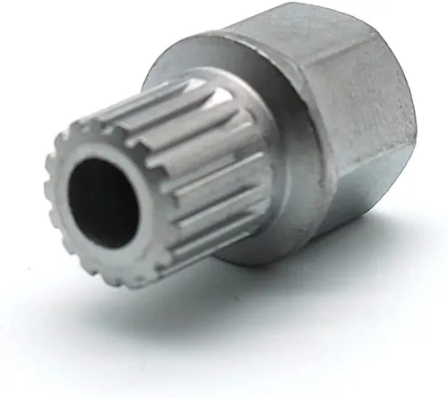 Miniatura 24 de TMAX Abc0/10Pt Bloqueo de rueda Lugnut antirrobo Tuerca Tornillo Eliminación de llave Socket S3057 para Vw Audi
