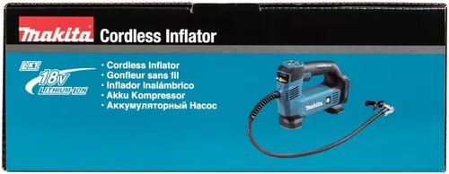 Miniatura 13 de Makita DMP180Z - Inflador LXT de iones de litio de 18 V, baterías y cargador no incluidos, azul/plata, M